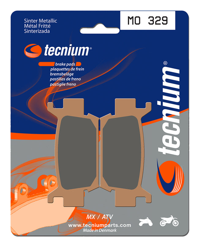 Pastillas de freno Tecnium MO329 Sinterizadas TECNIUM MO329