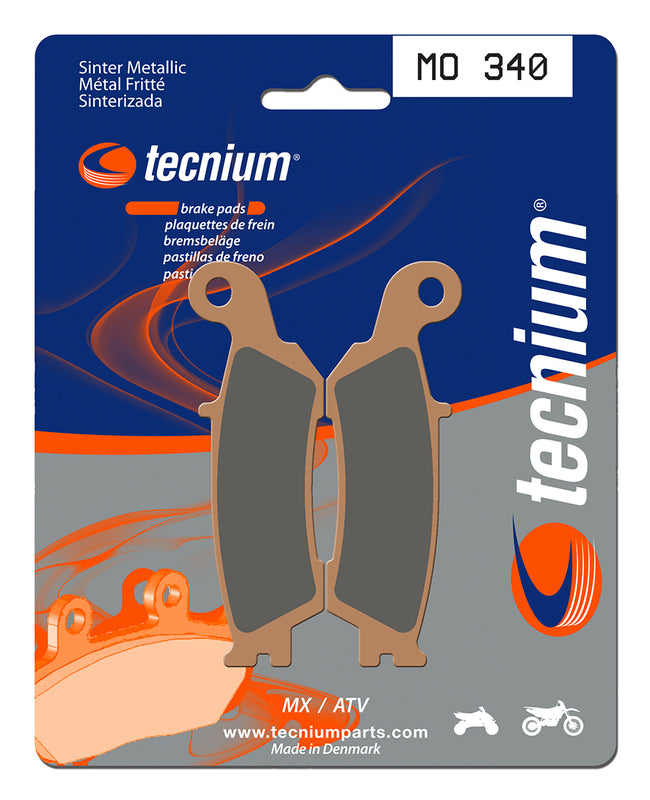 Pastillas de freno Tecnium MO340 Sinterizadas TECNIUM MO340