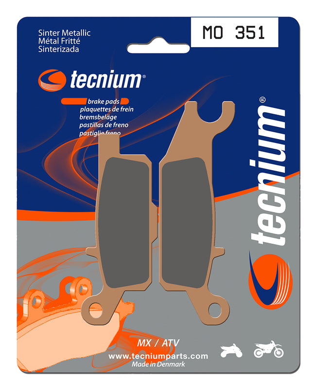 Pastillas de freno Tecnium MO351 Sinterizadas TECNIUM MO351