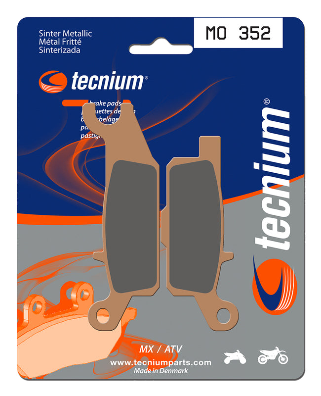 Pastillas de freno Tecnium MO352 Sinterizadas TECNIUM MO352