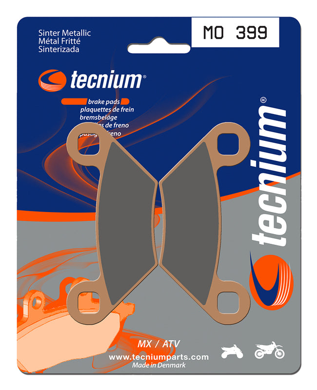 Pastillas de freno Tecnium MO399 Sinterizadas TECNIUM MO399