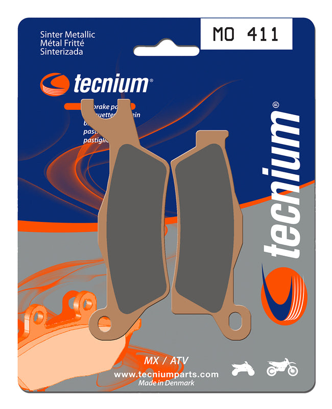 Pastillas de freno Tecnium MO411 Sinterizadas TECNIUM MO411