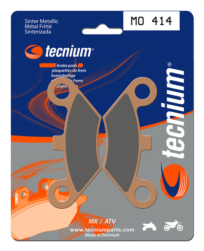 Pastillas de freno Tecnium MO414 Sinterizadas TECNIUM MO414