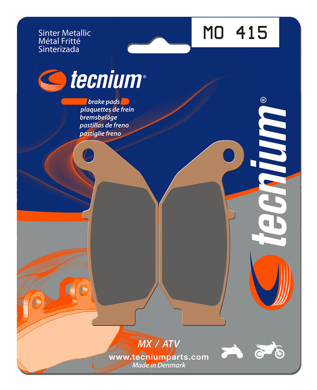 Pastillas de freno Tecnium MO415 Sinterizadas TECNIUM MO415