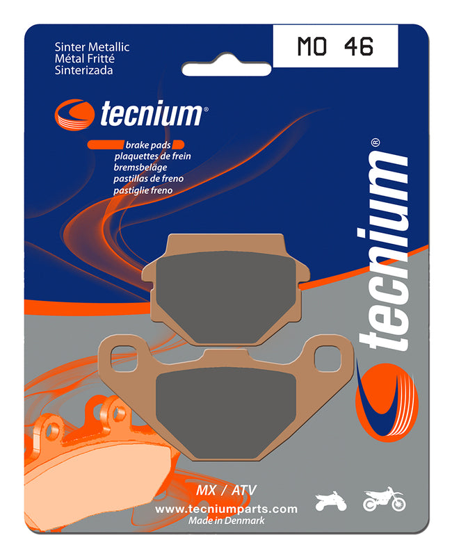 Pastillas de freno Tecnium MO44 Sinterizadas TECNIUM MO44