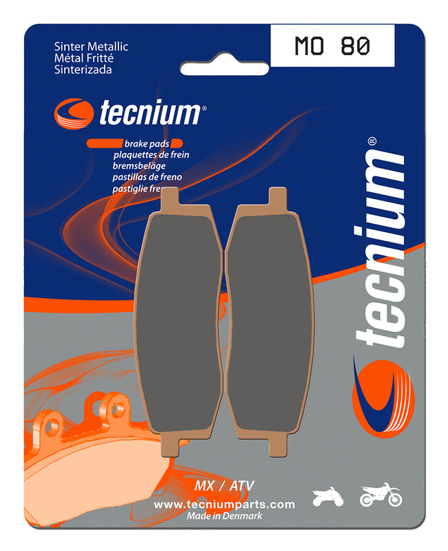 Pastillas de freno Tecnium MO80 Sinterizadas TECNIUM MO80