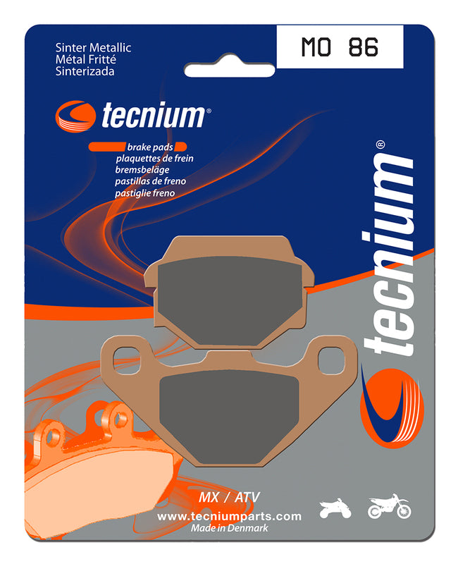 Pastillas de freno Tecnium MO86 Sinterizadas TECNIUM MO86