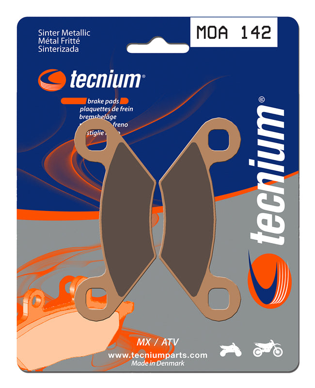 Pastillas de freno Tecnium MOA142 Sinterizadas TECNIUM MOA142