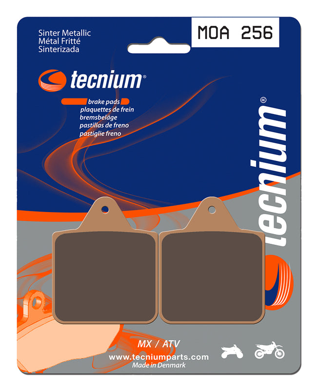 Pastillas de freno Tecnium MOA256 Sinterizadas TECNIUM MOA256