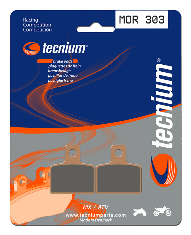 Pastillas de freno Tecnium MOR303 Sinterizadas racing TECNIUM MOR303