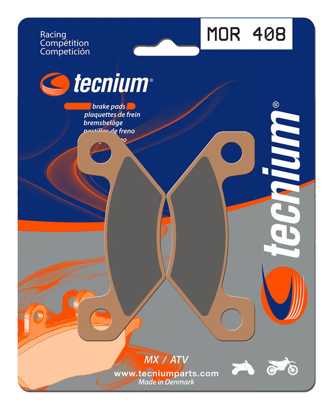 Pastillas de freno Tecnium MOR408 Sinterizadas racing TECNIUM MOR408