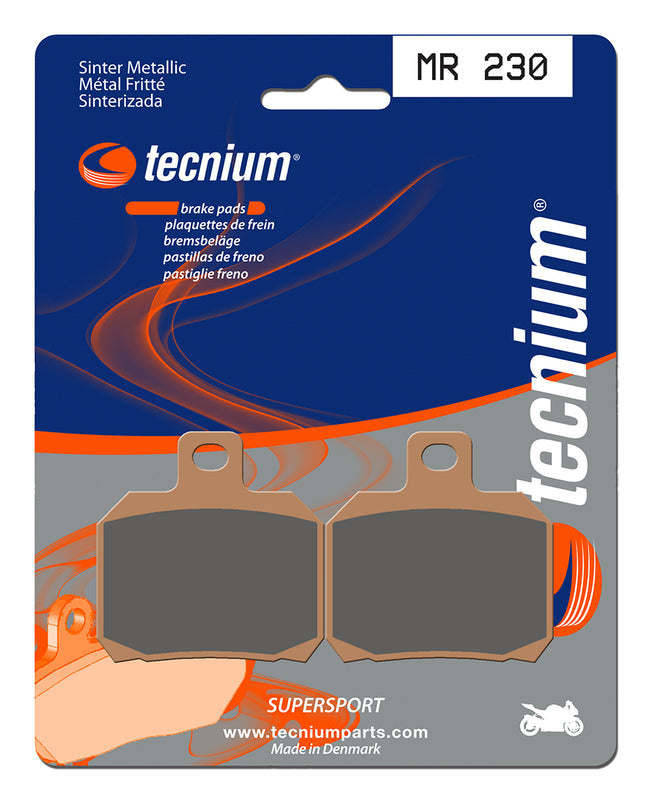 Pastillas de freno Tecnium MR230 Sinterizadas TECNIUM MR230