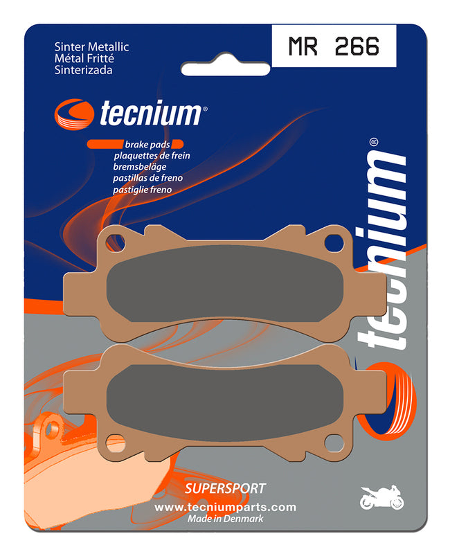 Pastillas de freno Tecnium MR266 Sinterizadas TECNIUM MR266