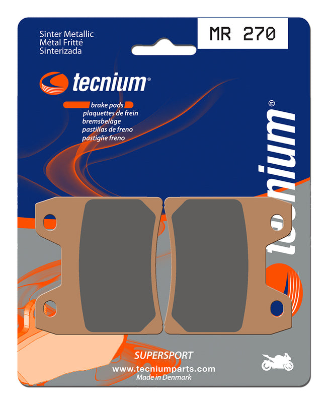 Pastillas de freno Tecnium MR270 Sinterizadas TECNIUM MR270