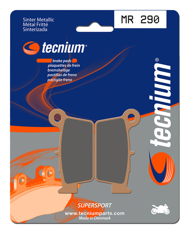 Pastillas de freno Tecnium MR290 Sinterizadas deportivas TECNIUM MR290
