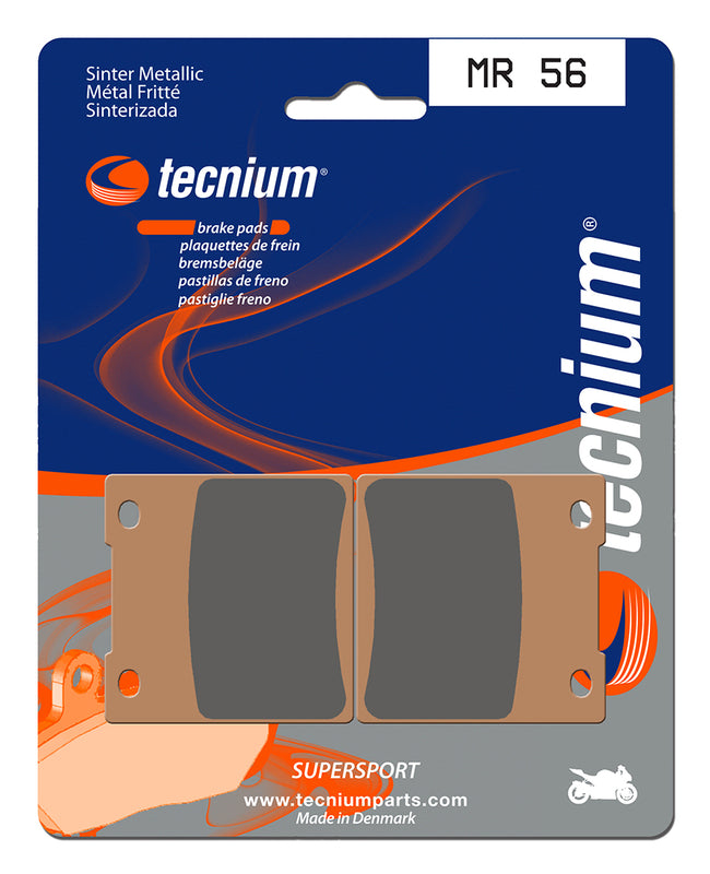 Pastillas de freno Tecnium MR56 Sinterizadas TECNIUM MR56