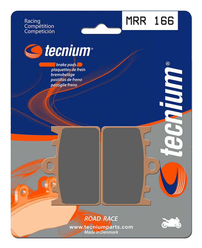 Pastillas de freno Tecnium MRR166 Sinterizadas competición TECNIUM MRR166