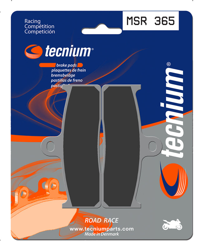 Pastillas de freno Tecnium MSR365 Sinterizadas competición profesional TECNIUM MSR365
