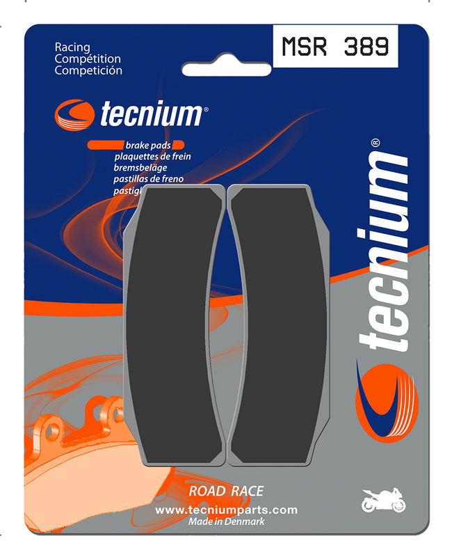 Pastillas de freno Tecnium MSR389 Sinterizadas competición profesional TECNIUM MSR389