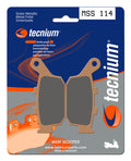 Pastillas de freno Tecnium MSS114 Sinterizadas TECNIUM MSS114