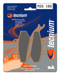 Pastillas de freno Tecnium MSS189 Sinterizadas TECNIUM MSS189