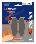 Pastillas de freno Tecnium MSS209 Sinterizadas TECNIUM MSS209