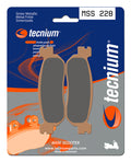 Pastillas de freno Tecnium MSS228 Sinterizadas TECNIUM MSS228