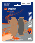 Pastillas de freno Tecnium MSS281 Sinterizadas TECNIUM MSS281