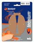 Pastillas de freno Tecnium MSS312 Sinterizadas TECNIUM MSS312