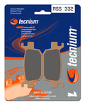 Pastillas de freno Tecnium MSS332 Sinterizadas TECNIUM MSS332