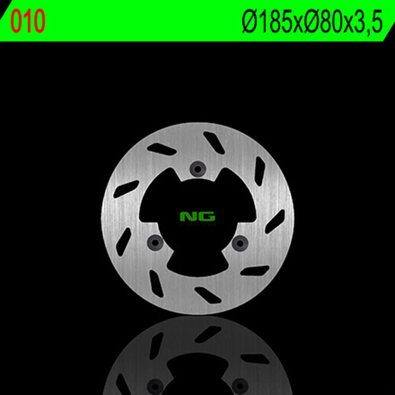 Disco de freno NG 010 Ø185 x Ø80 x 3.5 NG BRAKE DISC 10