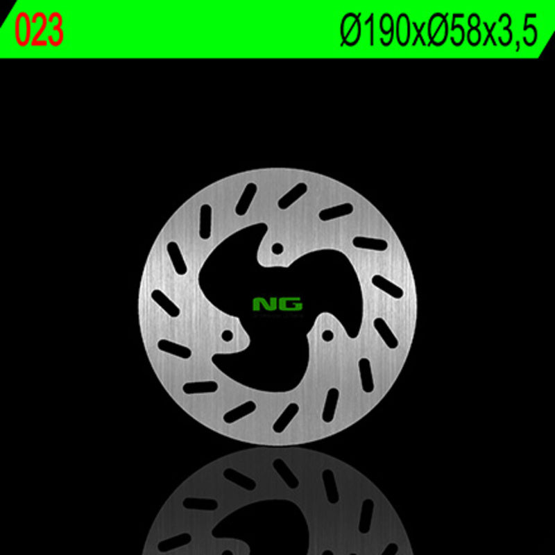 Disco de freno NG 023 Ø190 x Ø58 x 3.5 NG BRAKE DISC 23