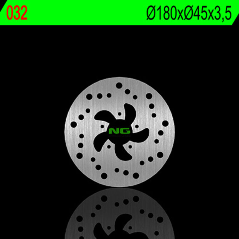 Disco de freno NG 032 Ø180 x Ø45 x 3.5 NG BRAKE DISC 32