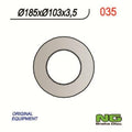 Disco de freno NG 035 Ø185 x Ø103 x 3.5 NG BRAKE DISC 35