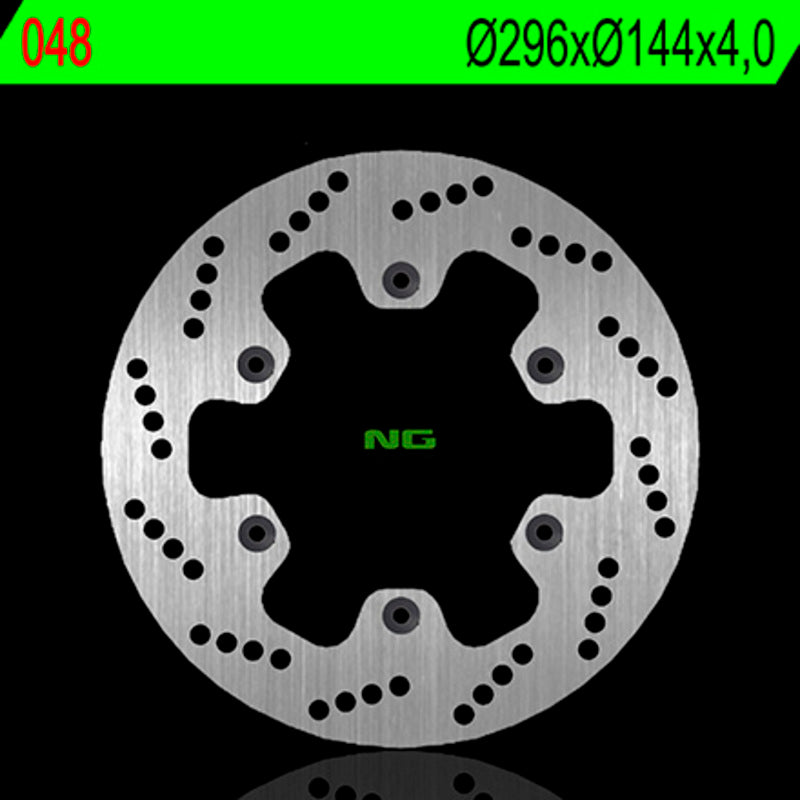 Disco de freno NG 048 Ø296 x Ø144 x 4 NG BRAKE DISC 48