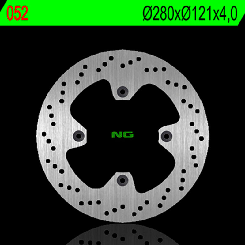 Disco de freno NG 052 Ø280 x Ø121 x 4 NG BRAKE DISC 52