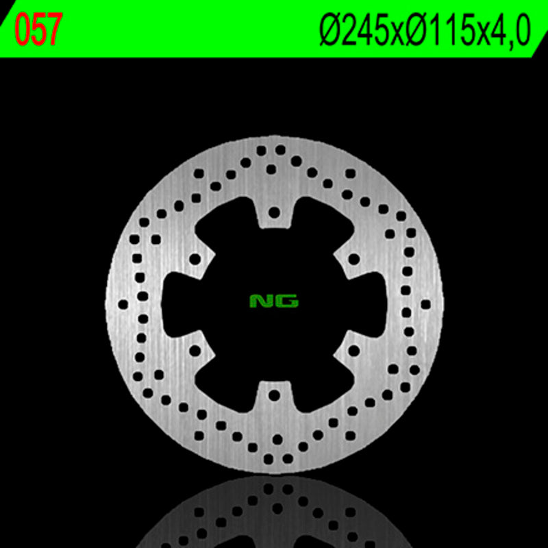 Disco de freno NG 057 Ø245 x Ø115 x 4 NG BRAKE DISC 57