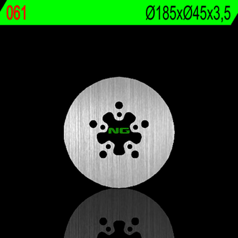 Disco de freno NG 061 Ø185 x Ø45 x 3.5 NG BRAKE DISC 61