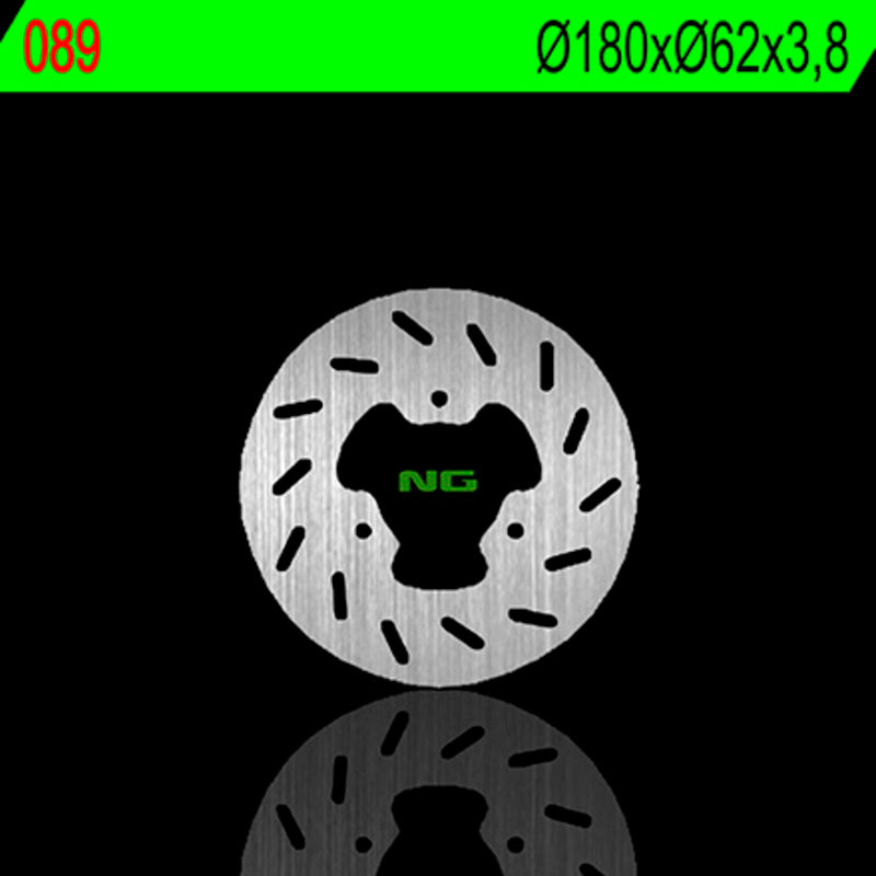Disco de freno NG 089 Ø180 x Ø62 x 3.8 NG BRAKE DISC 89