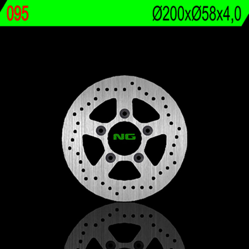 Disco de freno NG 095 Ø200 x Ø58 x 4 NG BRAKE DISC 95