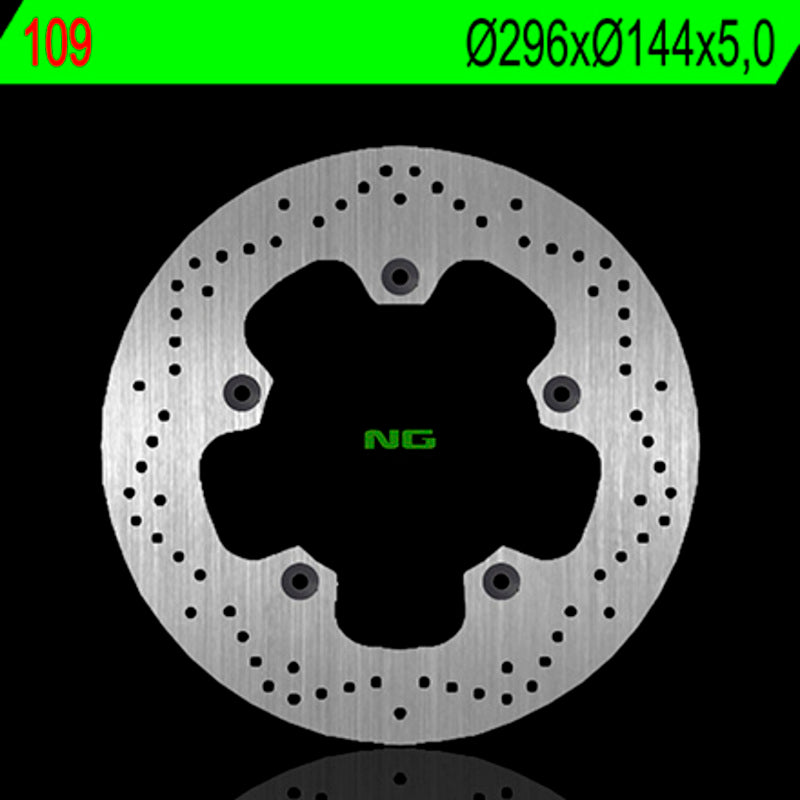Disco de freno NG 109 Ø296 x Ø144 x 5 NG BRAKE DISC 109