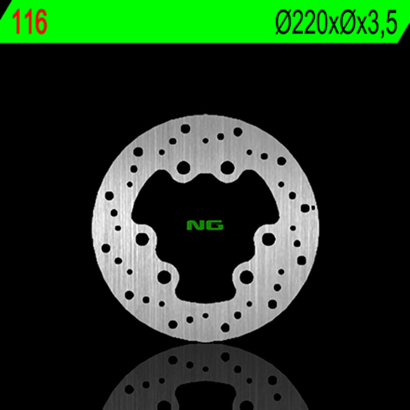 Disco de freno NG 116 Ø220 x 3.5 NG BRAKE DISC 116