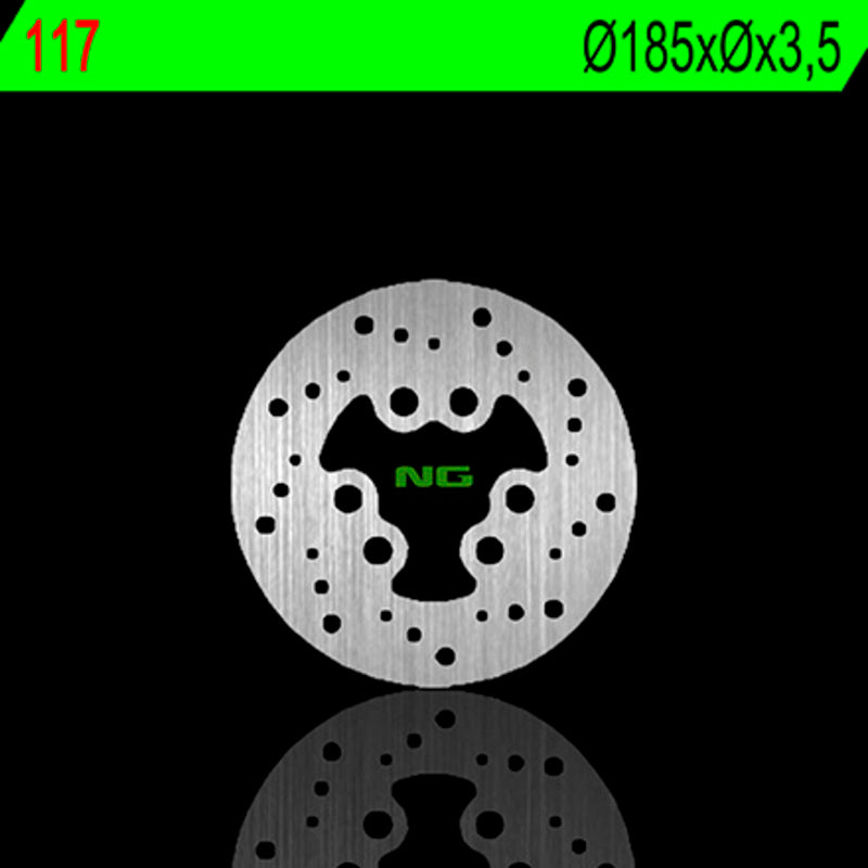 Disco de freno NG 117 Ø185 x 3.5 NG BRAKE DISC 117
