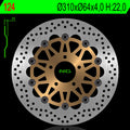 Disco de freno NG 124 Ø310 x Ø64 x 4 NG BRAKE DISC 124