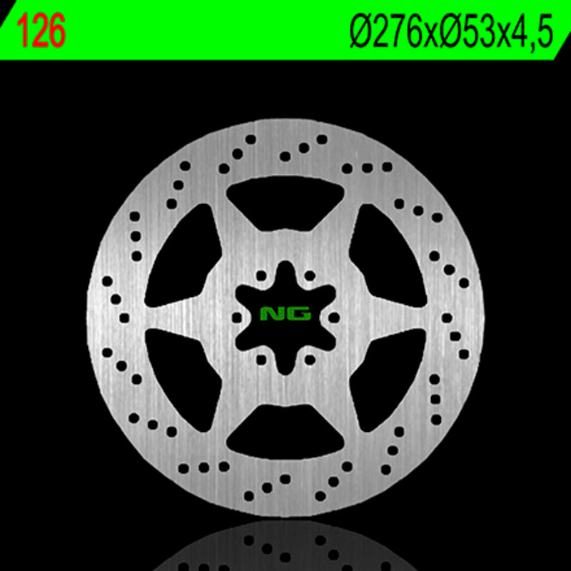 Disco de freno NG 126 Ø276 x Ø53 x 4.5 NG BRAKE DISC 126