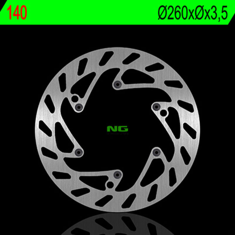 Disco de freno NG 140 Ø260 x 3.5 NG BRAKE DISC 140