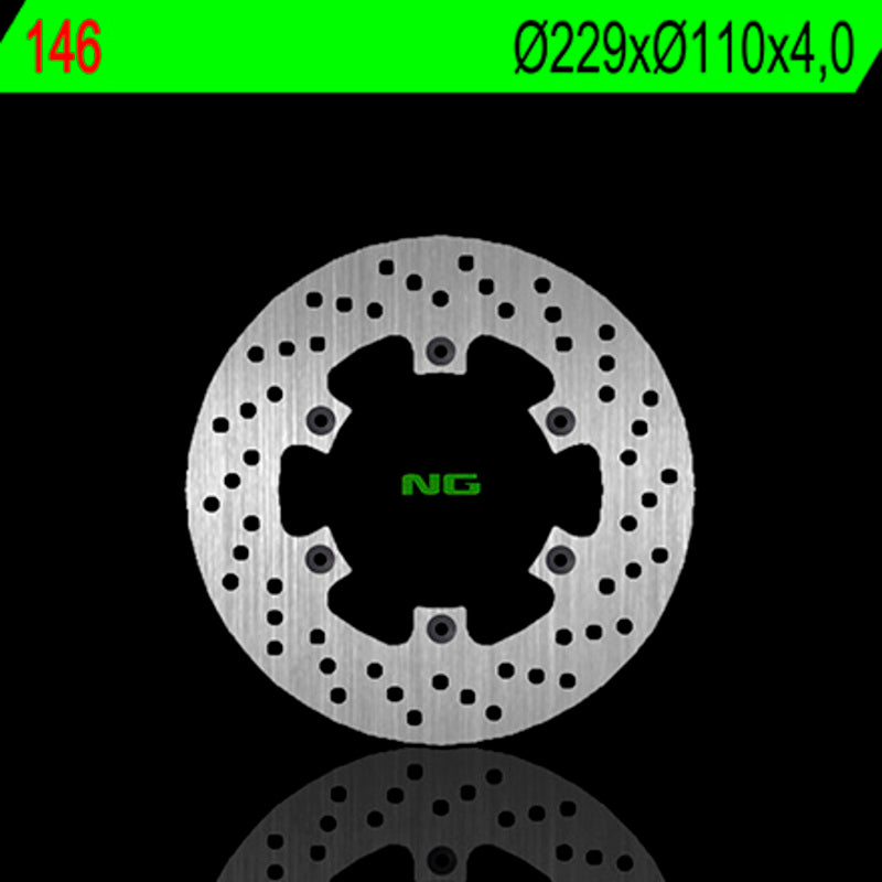 Disco de freno NG 146 Ø229 x Ø110 x 4 NG BRAKE DISC 146
