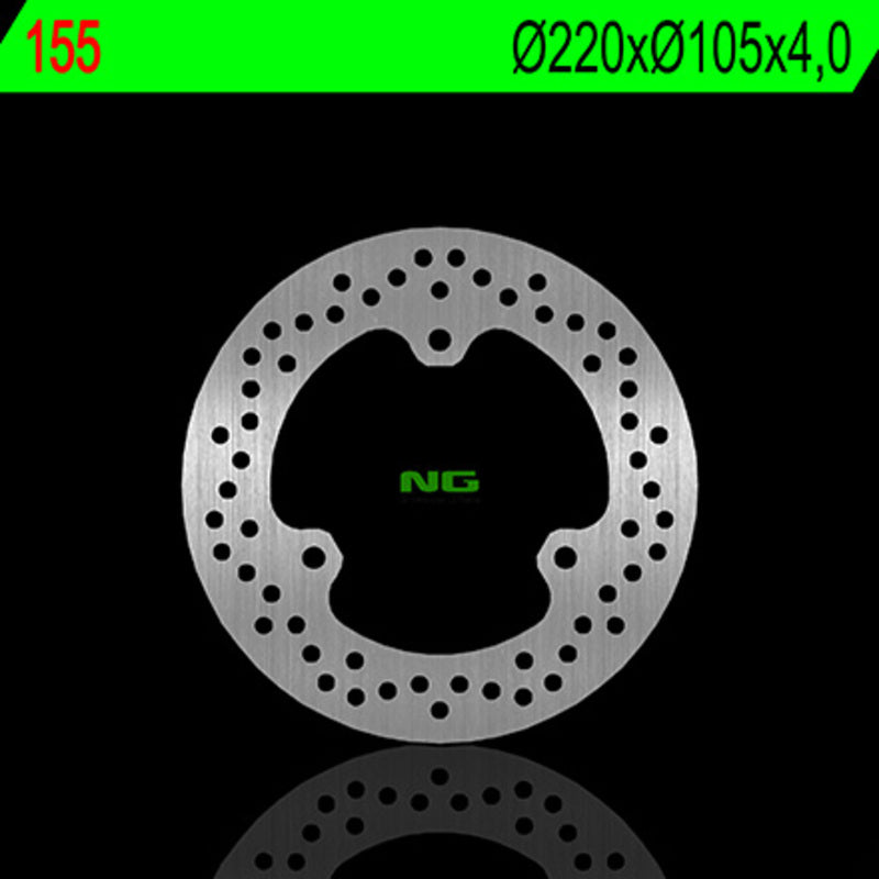Disco de freno NG 155 Ø220 x Ø105 x 4 NG BRAKE DISC 155