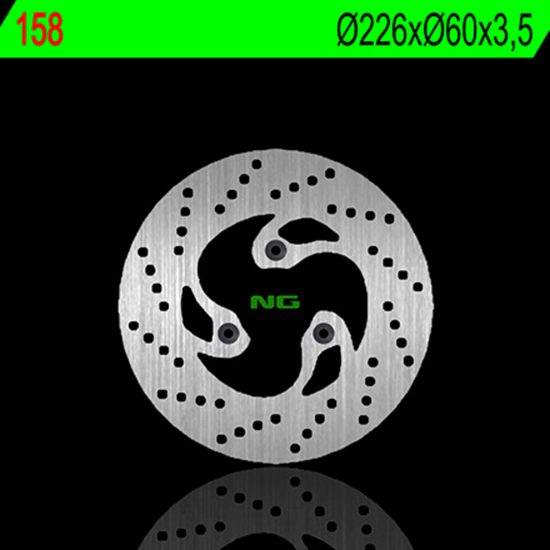 Disco de freno NG 158 Ø226 x Ø60 x 3.5 NG BRAKE DISC 158