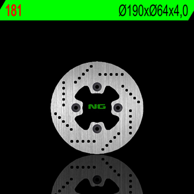 Disco de freno NG 181 Ø190 x Ø64 x 4 NG BRAKE DISC 181